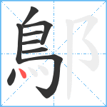 鄥笔顺分解图片9