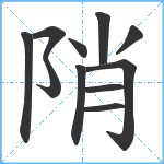 陗笔顺分解图片11