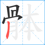 骵笔顺分解图片7