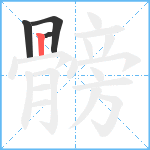 髈笔顺分解图片4