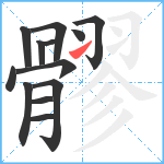 髎笔顺分解图片13