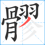 髎笔顺分解图片17