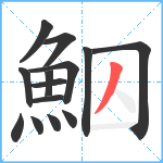 鮂笔顺分解图片14