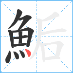 鮜笔顺分解图片11