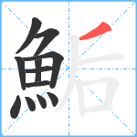 鮜笔顺分解图片12