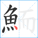 鮞笔顺分解图片11