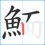 鮞笔顺分解图片14