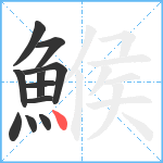 鯸笔顺分解图片11