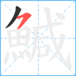 鰔笔顺分解图片2