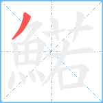 鰙笔顺分解图片1