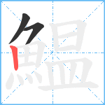 鰛笔顺分解图片3