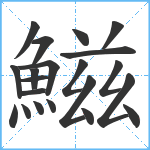 鰦笔顺分解图片21