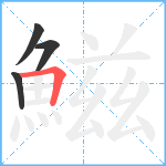 鰦笔顺分解图片4