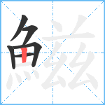 鰦笔顺分解图片6