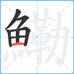 鰳笔顺分解图片7