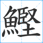 鰹笔顺分解图片23