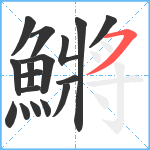 鱂笔顺分解图片17