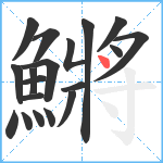 鱂笔顺分解图片19