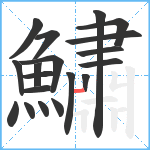 鱐笔顺分解图片19