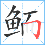 鲕笔顺分解图片12