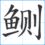 鲗笔顺分解图片15