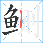 鲗笔顺分解图片9