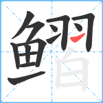 鳛笔顺分解图片14