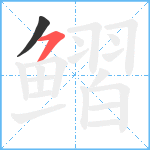 鳛笔顺分解图片2