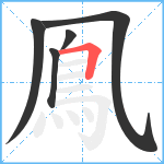 鳯笔顺分解图片5