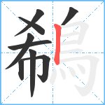 鵗笔顺分解图片9