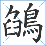 鵮笔顺分解图片20