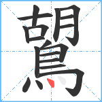 鶦笔顺分解图片19