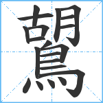 鶦笔顺分解图片21