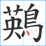 鶧笔顺分解图片18