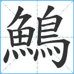 鷠笔顺分解图片23