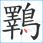 鸅笔顺分解图片22