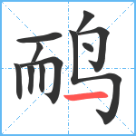 鸸笔顺分解图片11