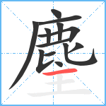 麈笔顺分解图片13