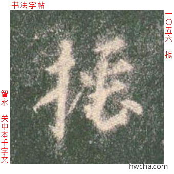 振草书怎么写好看 振草书写法 草书千字文 智永·隋