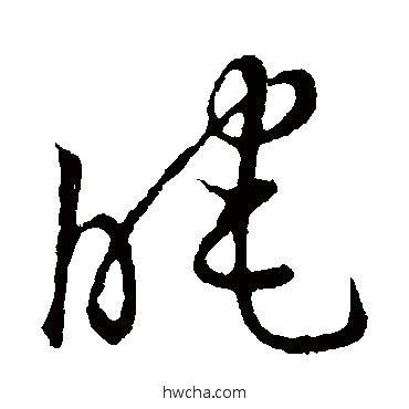 暗草书怎么写好看 暗草书写法 草书韵会