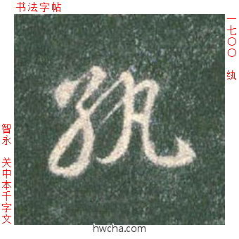 纨草书怎么写好看 纨草书写法 草书千字文 智永·隋