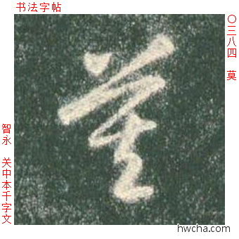 莫草书怎么写好看 莫草书写法 草书千字文 智永·隋