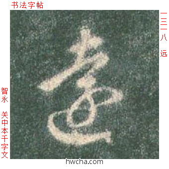 远草书怎么写好看 远草书写法 草书千字文 智永·隋