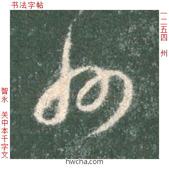 州草书怎么写好看 州草书写法 草书千字文 智永·隋