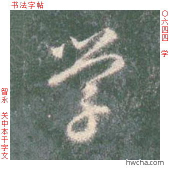 学草书怎么写好看 学草书写法 草书千字文 智永·隋