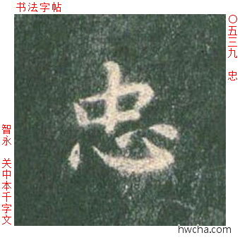 忠楷书怎么写好看 忠楷书写法 真书千字文 智永·隋