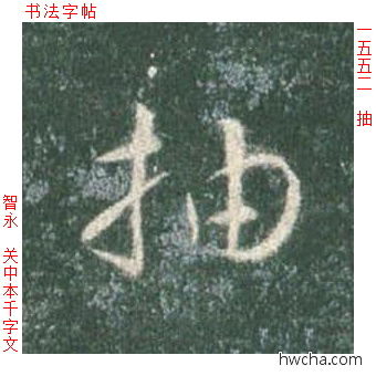 抽草书怎么写好看 抽草书写法 草书千字文 智永·隋